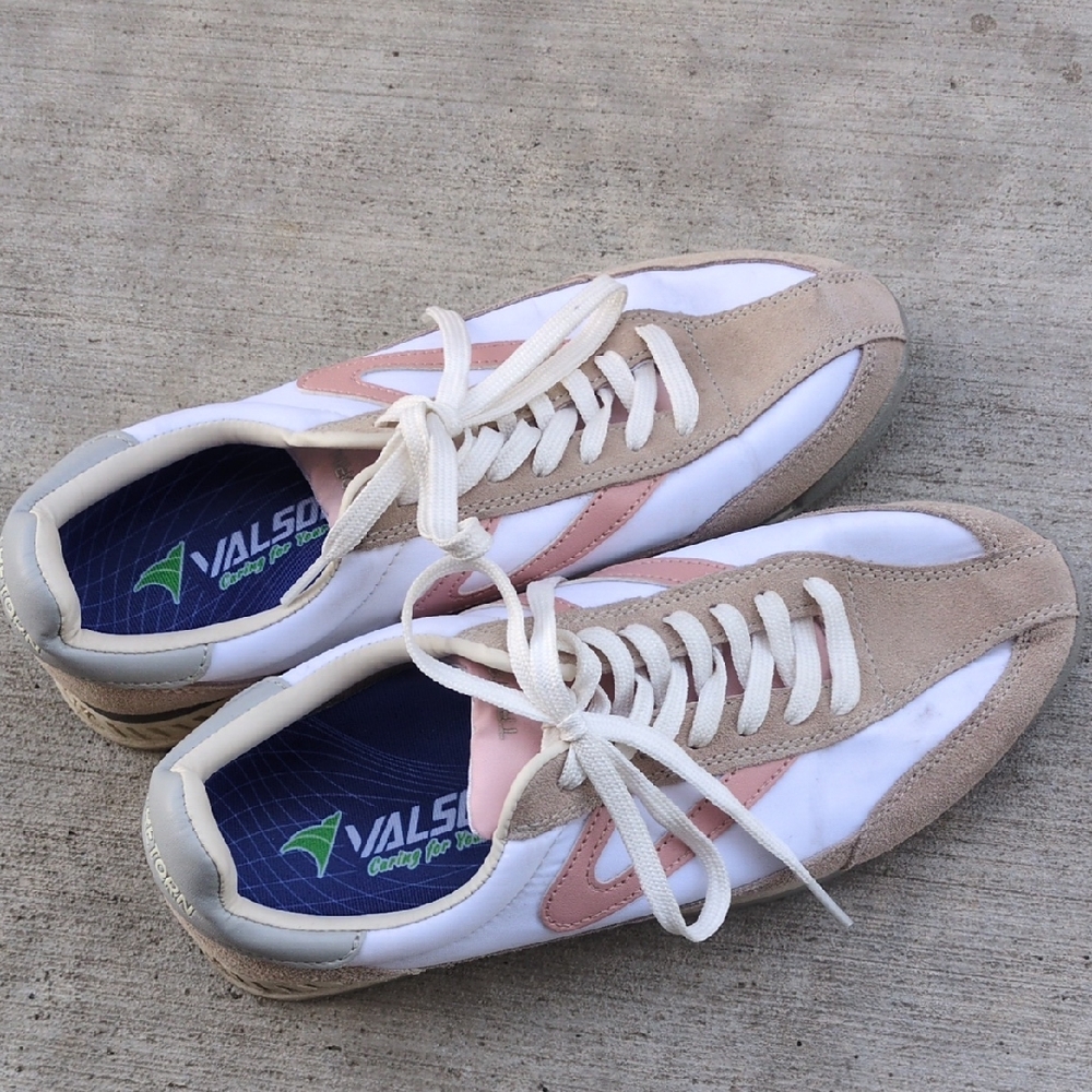 Tretorn Rawlins 2.0 Retro Womens Leather Sneakers Size 10